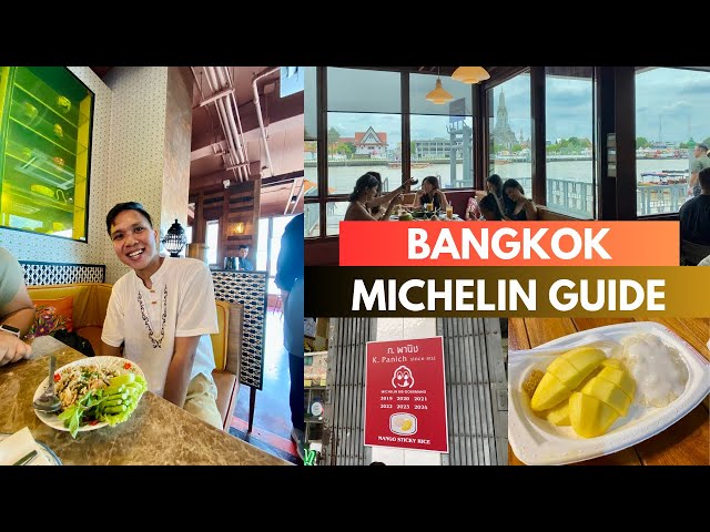 Where to EAT in BANGKOK Thailand? | Michelin Food Trip Vlog