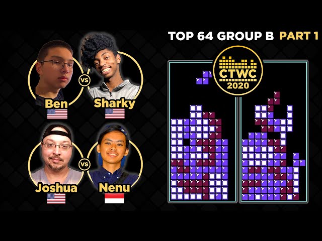 2020 CTWC BEGINS! TETRIS Group B - Pt. 1 (see description for format)