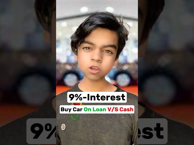 Buying Car on Loan vs Cash #finance #shorts