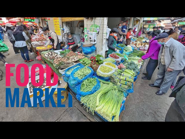 Authentic Local Food Market in Southwest China | Yunnan