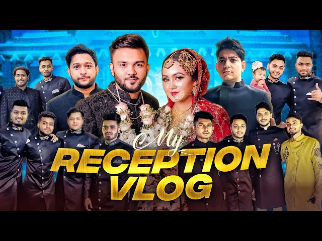 My Reception Vlog | বিয়ে করে ফেল্লাম । Manzia Fimu | Rs Fahim Chowdhury