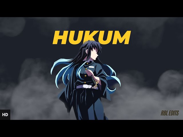 HUKUM | Muichiro Tokito | Jailer | Demon Slayer | RBL Edits