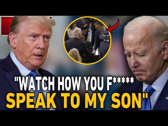 Donald Trump LOSES IT On Joe Biden After He Said This To Barron Trump Before Leaving Inauguration