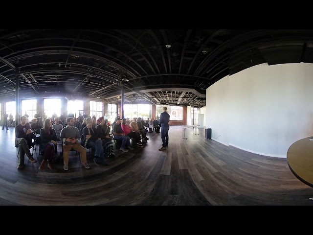 Chad Littlefield at 1 Million Cups in Asheville, NC