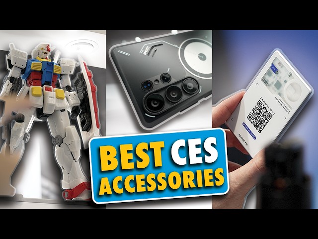 Coolest Gadgets/Accessories at CES 2025 - OUR FIRST TIME!