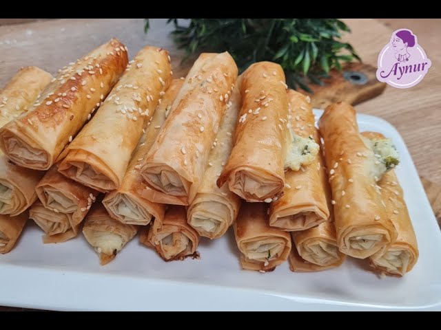 Baklavalik yufkadan 10 dakikada citir börek Tarifi