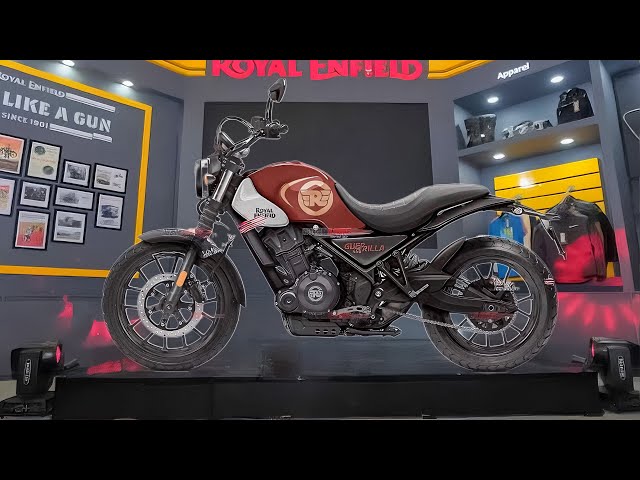 FIRST LOOK!! 2025 NEW ROYAL ENFIELD GEURILLA 450 OFFICIALLY RELEASED!!