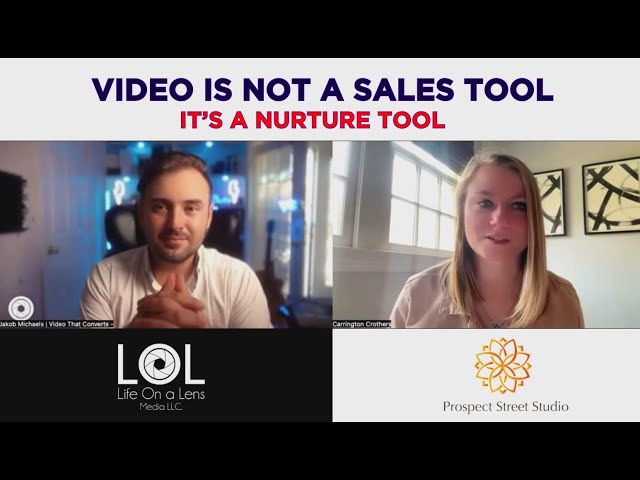 04. Jakob - Video Is Not A Sales Tool It’s A Nurture Tool