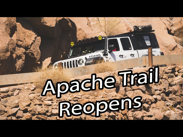 The Apache Trail is BACK! Warren & Mary’s Epic Scenic Drive 🌵🚗