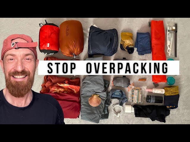 Why does EVERYONE overpack for Camino de Santiago- my NEW 6.2lb/2.8kg Camino gear!