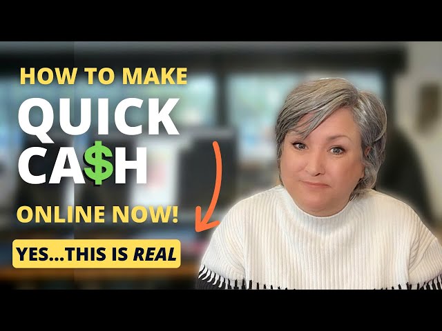 How to Make QUICK CASH NOW!🤑 This Video SHOWS You THREE Ways ANYONE Can Make $$$ in Their Spare Time