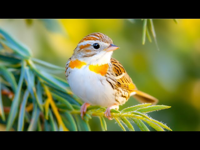 Relaxing Bird Sounds 4K 🕊️ Birds Singing Heal Stress, Anxiety And Depression, CalmThe Mind 🎵