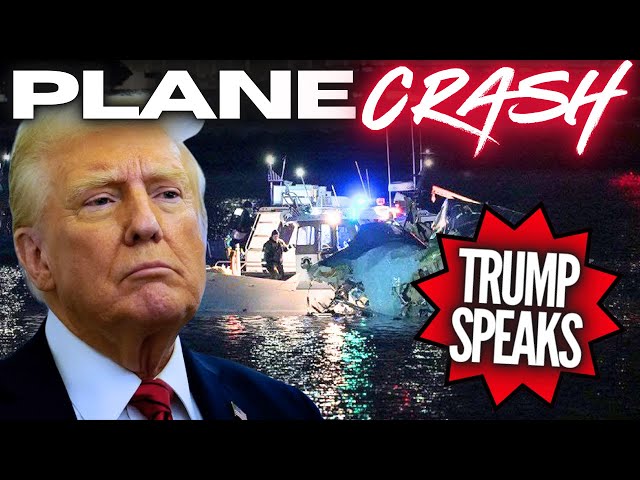 PLANE CRASH! Washington. TRUMP SPEAKS. Search. 67 DEAD. Police. LIVE.