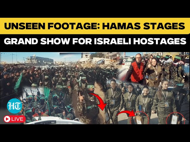 LIVE | 'Thank You Hamas...': IDF’s Female Soldiers Flash Gifts, Smiles In Shocking New Hamas Video