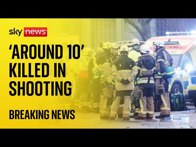 BREAKING: 'Some 10 people' dead in Swedish shooting attack