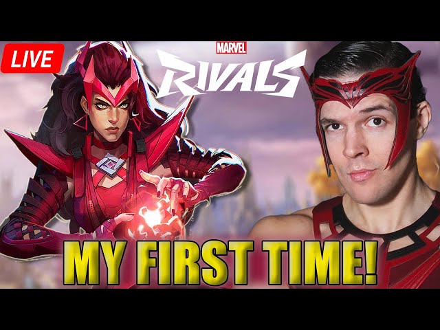 Playing Marvel Rivals for the first time (with Scarlet Witch Cosplay)