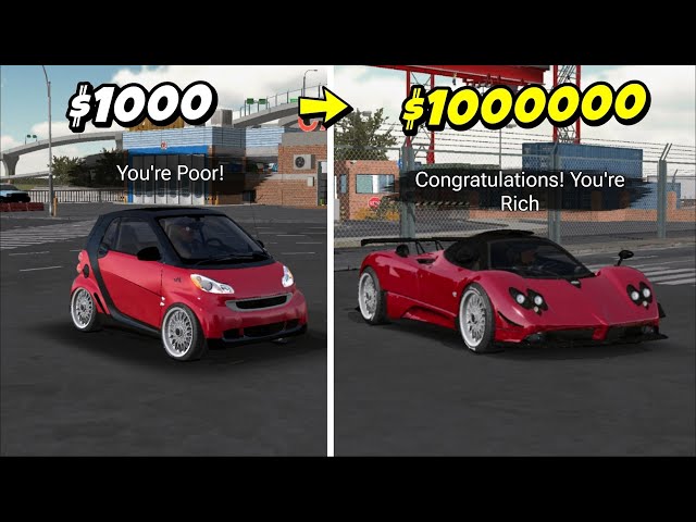 How To Turn $1000 into $10000000 in Car Parking Multiplayer New Update