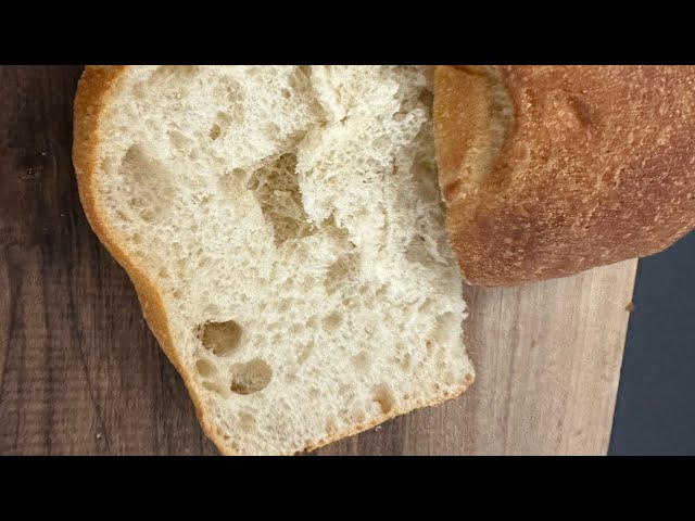 How do I bake the Ciabatta Bread| No kneading bread| Crust And Crisp