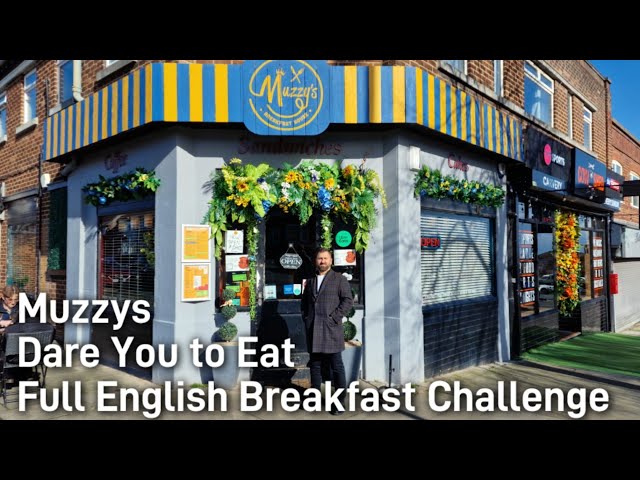 Dare me to each Challenge Muzzys Breakfast house Wirral