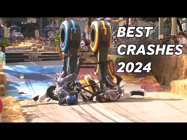 MOST SPECTACULAR CRASHES OF 2024 #greatestcrashes #2024 #redbullsoapboxrace #legendsofsoapboxracing