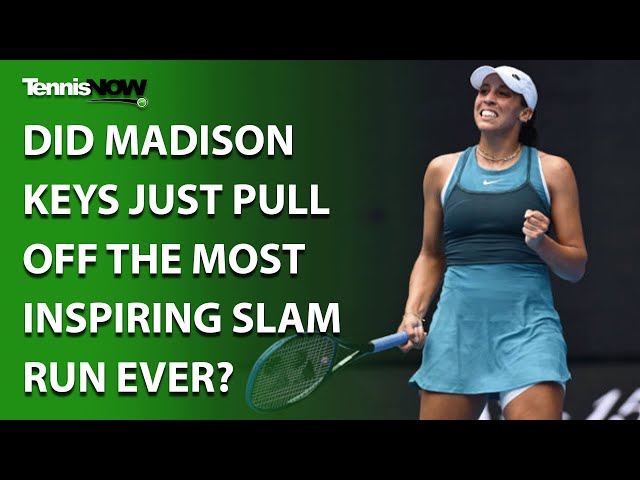 Did Madison Keys Just Pull off the Most Inspiring Slam Run Ever?