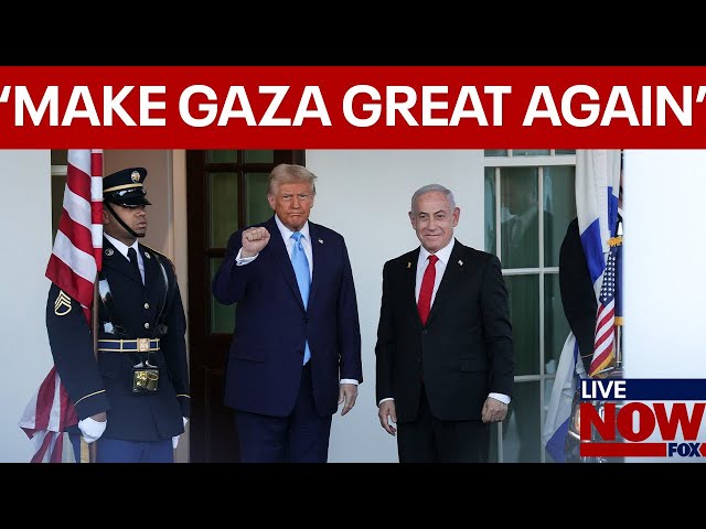 Israel-Hamas war: Trump pushes for "Make Gaza Great Again" Act  | LiveNOW from FOX