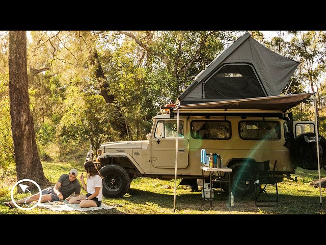 ONE OF THE BEST CAMP SITES IN AUSTRALIA - Blencoe Falls & Undara Volcanic National Park