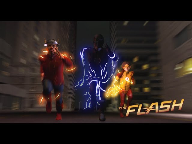 The Flash - CW Inspired C4D Animated Series Episode 1 (Pilot)