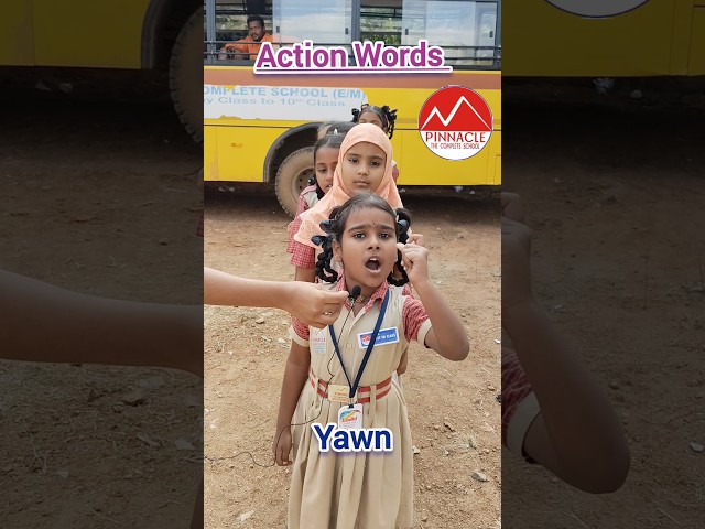 Action Words - Easy English || PINNACLE