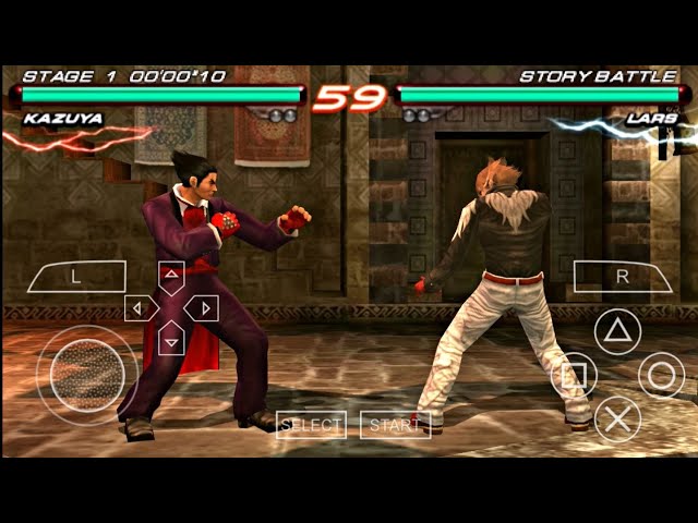 Tekken 6 - Kazuya Mishima | Story Battle | PSP Game Walkthrough | PPSSPP Emulator Android Game Play