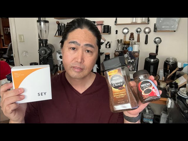 Instant coffee vs. Specialty Coffee from SEY