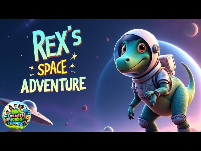 Rex's Space Adventure 🦕 | A Fun Educational Story for Kids