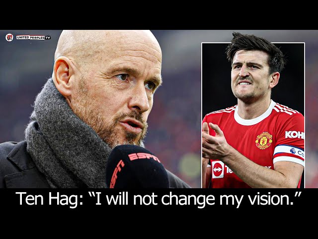 Erik ten Hag's First Interview As Man Utd's Next Manager: "I Won't Change My Vision!"