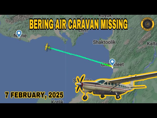 Bering Air C-208EX Missing Nome AK 6 Feb 2025