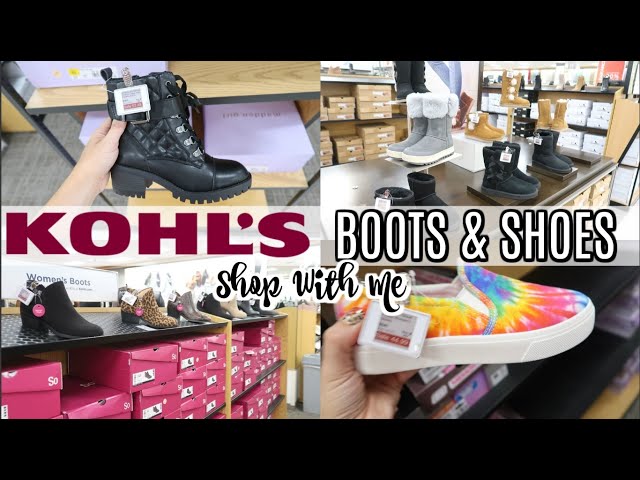 KOHLS SHOP WITH ME BOOTS & SHOES 2020 // NEW FALL KOHLS FINDS // AFFORDABLE FALL FASHION