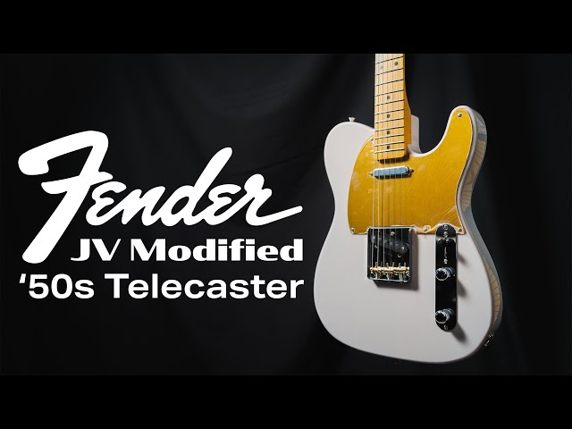 Fender JV Modified '50s Telecaster | White Blonde