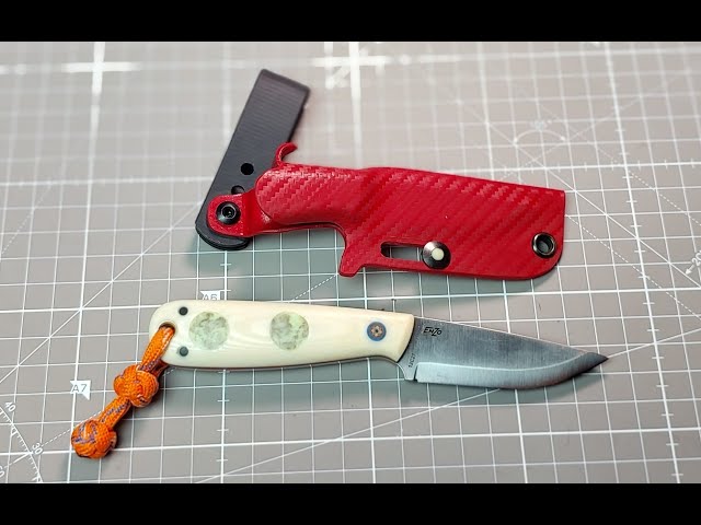 Brisa Enzo Necker Knife Sheath Upgrade to Kydex