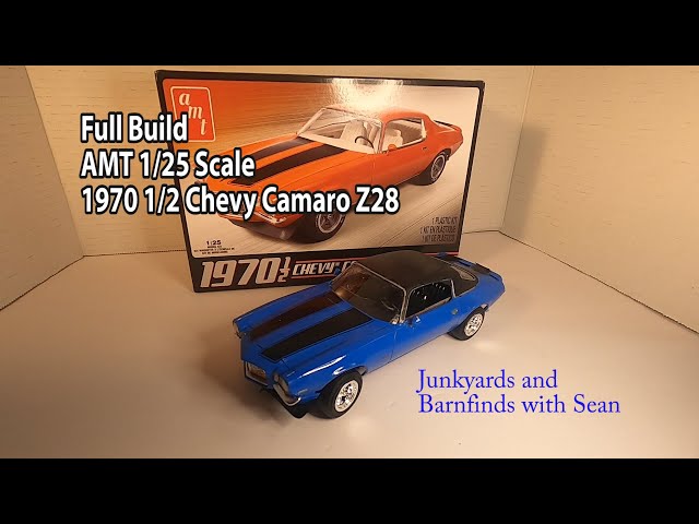 AMT 1970 Chevy Camaro Z28 Split Bumper Full Build 1/25 scale