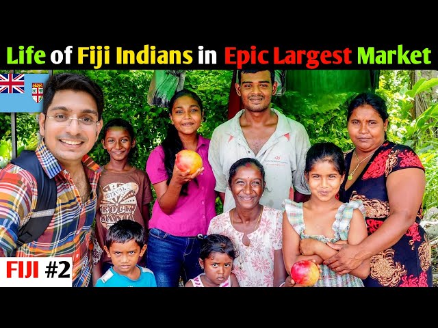 Amazing Fiji-Indians inside the Largest Market of Nadi, Fiji 🇫🇯🇮🇳🔥