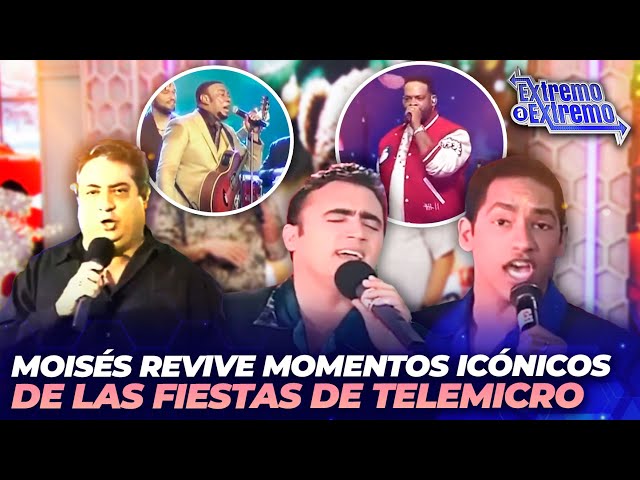 Moisés revive momentos icónicos de las Fiestas de Telemicro | De Extremo a Extremo