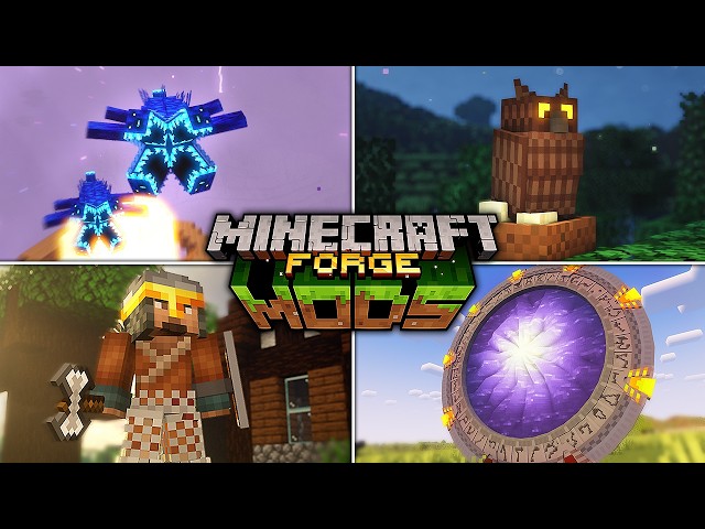 TOP 20 Minecraft Forge Mods OF All Time | Ep. 3 | (1.20.1+)