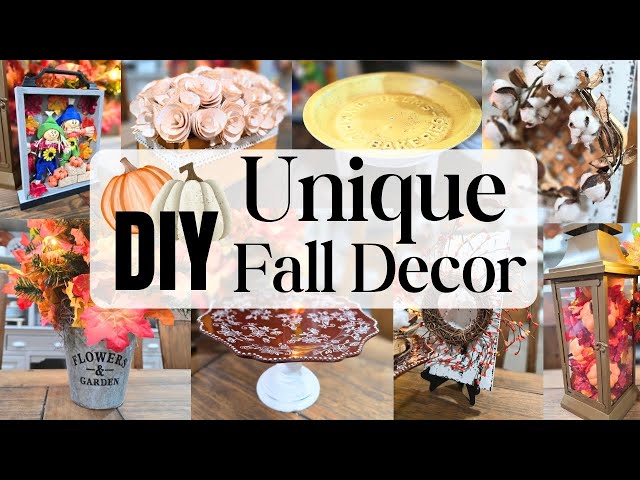 Unique Fall Decor You Won't See In Big Box Stores | Thrift Flips