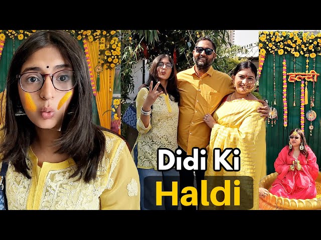 Didi Ki Haldi aur Garwali Baan Mangal Snan Tradition | MyMissAnand Family Vlog