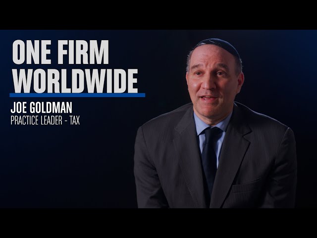 What does "One Firm Worldwide" mean?