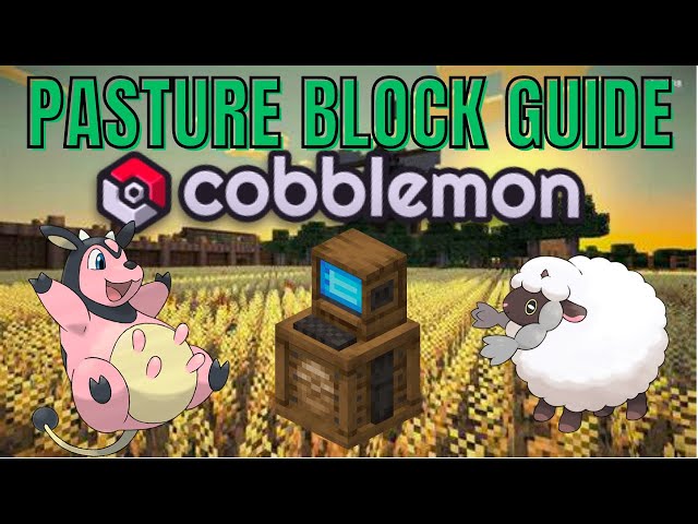 How To Use Pasture Blocks In Cobblemon 1.4 ULTIMATE PASTURE BLOCK GUIDE