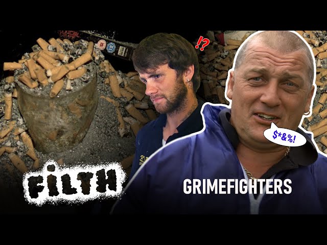 Extreme Cleaners Vs The House that’s an Ashtray | FULL EPISODE | Grimefighters | Episode 10