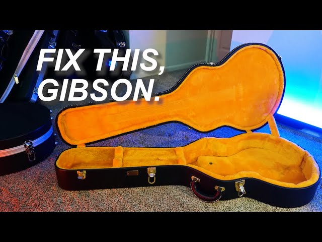 These Gibson Custom Shop guitar cases have a big problem