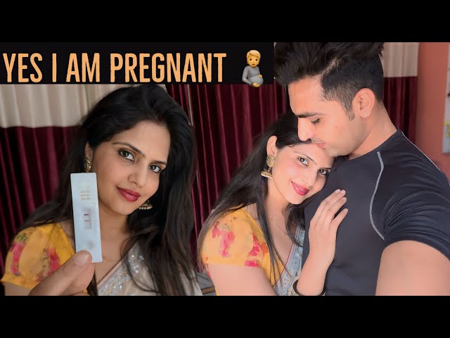 Pregnancy announcement | yes I am pregnant 🫄😍..!!