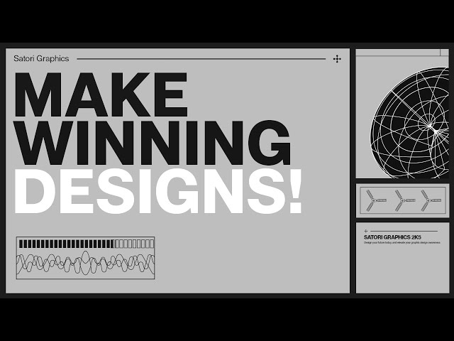 The Graphic Designer's Secret For Winning Designs (BOOKMARK THIS)