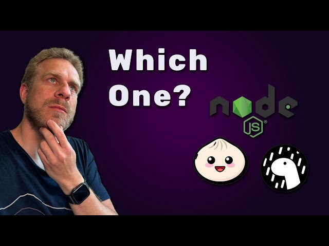 Should you use Bun, Deno etc. instead of Node.js?